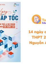 14 ngày cấp tốc Hóa THPT 2025 Thầy Nguyễn Anh Phong